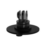 Suction Cup Camera Mount, Non-marking Nano Adhesive Reusable Quick Release Car Mount Bracket Compatible with OSMO 360/Hero 13/Action 5pro/X4 Camera Accessories for Glass Tile Plastic