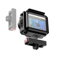 80M Aluminum Alloy Waterproof Case, Underwater Diving Protective Housing Shell, Protective Dive Case Shell Compatible with go3/go3s Action Camera