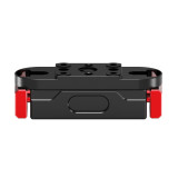 Magnetic Camera Quick Release Adapter with Double Side Elastic Snap, Aluminum Magnetic Tripod Adapter Mount, Quick Release Plate for Action Cameras