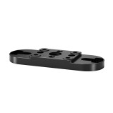 Magnetic Camera Quick Release Adapter with Double Side Elastic Snap, Aluminum Magnetic Tripod Adapter Mount, Quick Release Plate for Action Cameras