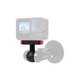 Magnetic Camera Quick Release Adapter with Double Side Elastic Snap, Aluminum Magnetic Tripod Adapter Mount, Quick Release Plate for Action Cameras