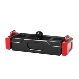 Magnetic Camera Quick Release Adapter with Double Side Elastic Snap, Aluminum Magnetic Tripod Adapter Mount, Quick Release Plate for Action Cameras
