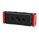Magnetic Camera Quick Release Adapter with Double Side Elastic Snap, Aluminum Magnetic Tripod Adapter Mount, Quick Release Plate for Action Cameras
