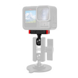 Magnetic Camera Quick Release Adapter with Double Side Elastic Snap, Aluminum Magnetic Tripod Adapter Mount, Quick Release Plate for Action Cameras