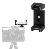 Universal Power Bank Holder with Cold Shoe Mount, 51.5~86mm Adjustable Powerbank Clamp Mount, Phone Holder Clip for Camera Cage Phone Accessory