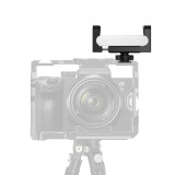 Universal Power Bank Holder with Cold Shoe Mount, 51.5~86mm Adjustable Powerbank Clamp Mount, Phone Holder Clip for Camera Cage Phone Accessory