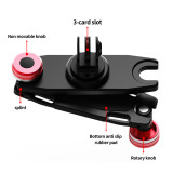 Camera Backpack Strap Clip with Quick Release System, Aluminum Camera Clip Mount Base Adapter, Camera Backpack Shoulder Holder Clip