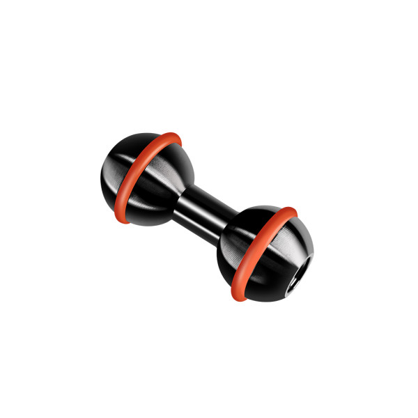 25.4mm Double Ball Mount Adapter Extender Bar Compatible with Double Socket Arms Brackets for Cell Phone Camera on Motocycle Vehicles