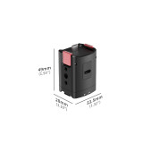 Compatible with Pocket 3 Battery Handle, 5000mAh Portable Power Handle with 1/4 Positioning Holes, Charging and Using Two-Way, Fast Charging, Power Display