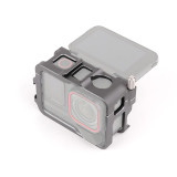 Aluminum/Silicone Camera Case Cage with Cold Shoe, Camera Protective Frame Housing Case Compatible with Ace Pro2 for Video Light Microphone