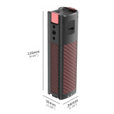 Compatible with Pocket 3 Battery Handle, 5000mAh Portable Power Handle with 1/4 Positioning Holes, Charging and Using Two-Way, Fast Charging, Power Display