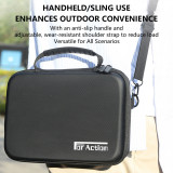 Carrying Case Compatible with Action 5pro/4/3 Accessories, Waterproof Shock Absorption Hard Shell Bag Travel Storage Case Handheld/Shoulder Bag
