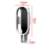 Magnetic Mount Compatible with GO 3S/GO 3, Vertical & Horizontal Action Camera Holder, Neck Hanging Mount Frame for Selfie Sticks Bicycle Helmet