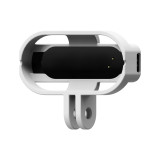 Magnetic Mount Compatible with GO 3S/GO 3, Vertical & Horizontal Action Camera Holder, Neck Hanging Mount Frame for Selfie Sticks Bicycle Helmet