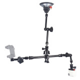 Camera Suction Cup Mount with Ball Head Magic Arm, Quick Release Car Mount Bracket on Windshield Dash for OSMO 360 Camera/Action Camera/Phone Holder