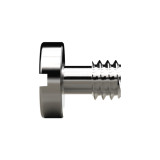 Slotted Camera Screw Kit, Stainless Steel 1/4''-20 & 3/8''-16 Quick Release Screw, M3*4mm Arri Location Pins for SLR Camera Cage Tripod Quick Release Plate