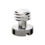 Slotted Camera Screw Kit, Stainless Steel 1/4''-20 & 3/8''-16 Quick Release Screw, M3*4mm Arri Location Pins for SLR Camera Cage Tripod Quick Release Plate