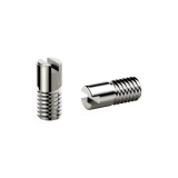Slotted Camera Screw Kit, Stainless Steel 1/4''-20 & 3/8''-16 Quick Release Screw, M3*4mm Arri Location Pins for SLR Camera Cage Tripod Quick Release Plate