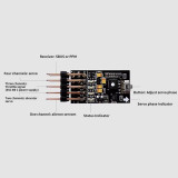 Radiolink Byme-A Byme-D Fixed Wing Flight Controller Gyroscope Self-stabilization Balance for 3D Fixed Wing 4CH Quadcopter