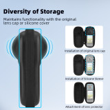 Portable Carrying Case for X4 Camera with Carabiner Clip, Anti-shock Mini Storage Bag, Travel Hard Shell Protective Carry Case