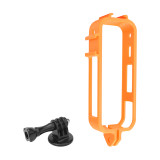 Camera Cage Protective Case for InsX5, Multifunctional Expansion Frame Adapter Mount, Protective Housing Shell Action Camera Accessories