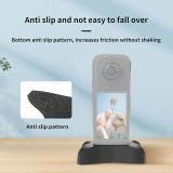 Silicone Non-Slip Desktop Mount for InsX5, Silicone Case Protector Stand Base Case, Camera Dock Base Anti-Slip Fixed Protective Holder