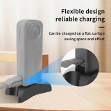 Silicone Non-Slip Desktop Mount for InsX5, Silicone Case Protector Stand Base Case, Camera Dock Base Anti-Slip Fixed Protective Holder