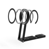 Double Sided Magnetic Phone Tripod Compatible with Phone Mate80/P90/Phone 17/16/15/14 Series, Mini Cellphone Tripod Stand Selfie Stick for Video Recording Vlogging