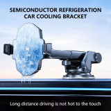 Car Cell Phone Holder Mount with Semiconductor Cooling Fan, Cell Phone Cooler Car Stand Radiator
