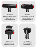 Flexible Adhesive Mount Holder, Motorcycle Helmet Camera Mount Compatible with For Hero 13/12, Action 5/4 | GO 3S/GO 3 | ACE Pro 2/1 Accessories for Any Flat Curved Surface