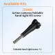 Clamping Screw Knob, Collapsible M5*19mm Thumb Screw Handle for Hand Tightening Knob Compatible with Hero 13/12 All Series, Tripod Thumbscrew Adapter