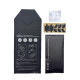 Anti-Slip Sticker Compatible with Ma-vic 4 PRO Remote Controller, Anti-Wear, Sweat-Absorbent Battery Marking Stickers, Residue-Free Removal (Black)