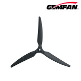 GEMFAN 1 Pair 1159F 3-Blade Folding Propeller - Glass Fiber Nylon with Aluminum Clip Bulk (Black)