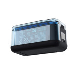 Fast Charging Case for InsX5, Battery Charger Hub w LCD Display, Intelligent Charging Battery Protective Case, Simultaneous Charging of 2 Batteries