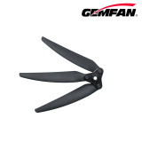 GEMFAN 1 Pair 1159F 3-Blade Folding Propeller - Glass Fiber Nylon with Aluminum Clip Bulk (Black)