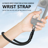 Camera Wrist Strap, Quick Release Braided Camera Hand Strap with 1/4  Screw, 360° Tangle-free Rotation, Adjustable Safety Strap, Phone Lanyard