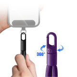 Camera Wrist Strap, Quick Release Braided Camera Hand Strap with 1/4  Screw, 360° Tangle-free Rotation, Adjustable Safety Strap, Phone Lanyard