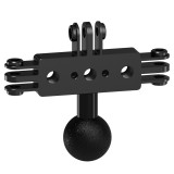 Tripod Mount Adapter for Hero 13 Series, Aluminum Camera Tripod Conversion with 1/4'' Screw, Phone Holder for Selfie Stick, Camera Stand