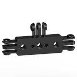 Tripod Mount Adapter for Hero 13 Series, Aluminum Camera Tripod Conversion with 1/4'' Screw, Phone Holder for Selfie Stick, Camera Stand