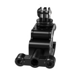 Super Clamp Camera Mount Adapter with 360° Ball Head & 1/4  3/8'' Thread, 10KG Load-Bearing Motorcycle Bike Bicycle Pole Tube Tripod Desk Camera Holder 