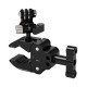 Super Clamp Camera Mount Adapter with 360° Ball Head & 1/4  3/8'' Thread, 10KG Load-Bearing Motorcycle Bike Bicycle Pole Tube Tripod Desk Camera Holder 