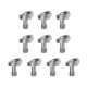 1/4'' Thread D-Ring Stainless Steel Tripod Screw, Quick Release Fixing Camera Screws for Tripod, Quick Release Plate Mounting Screw Adapter