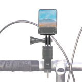 Aluminum Camera Mount, Camera Tripod Mount Adapter, Camera Cage Dual Card Slot Holder Bracket Base