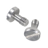 1/4'' Thread D-Ring Stainless Steel Tripod Screw, Quick Release Fixing Camera Screws for Tripod, Quick Release Plate Mounting Screw Adapter