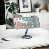 Dual-head Car Mount w N52 Magnets, Foldable Magnetic Phone Holder, Rotation Phone Mount Bracket Compatible with Phone 12/13/14/15/16