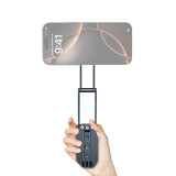 Dual-head Car Mount w N52 Magnets, Foldable Magnetic Phone Holder, Rotation Phone Mount Bracket Compatible with Phone 12/13/14/15/16