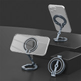 Dual-head Car Mount w N52 Magnets, Foldable Magnetic Phone Holder, Rotation Phone Mount Bracket Compatible with Phone 12/13/14/15/16