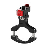 Camera Magnetic Base, 180° Adjustable Aluminum Quick Release Mount Adapter, Bike Handlebar Mount Compatible with  OSMO 360/Action 5pro/4/3/2 Most Bicycles Motorcycles
