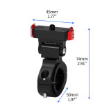 Magnetic Base for Insta360 GO3/GO3S Action Camera 180° Tilt & 360° Rotatable Quick Release Adapter Bike Handlebar Mount