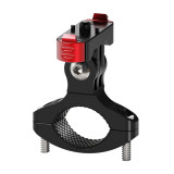 Camera Magnetic Base, 180° Adjustable Aluminum Quick Release Mount Adapter, Bike Handlebar Mount Compatible with  OSMO 360/Action 5pro/4/3/2 Most Bicycles Motorcycles